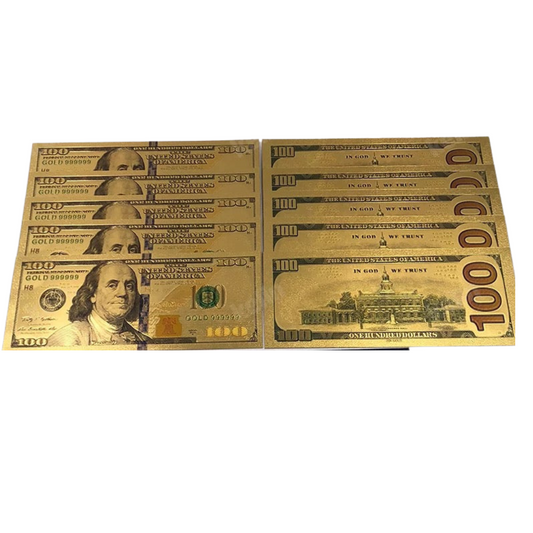 100$ Alter Bill Gold